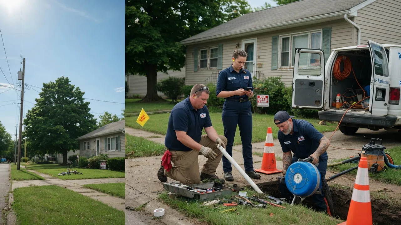 Sewer Line Repair in Harsens Island, MI near me